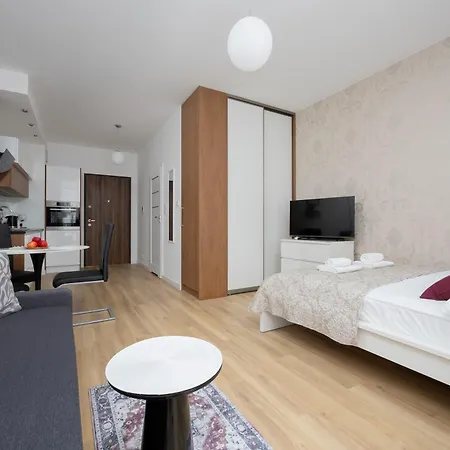 公寓 Fabulous Close To Paley And Medicover With Courtyard View 华沙